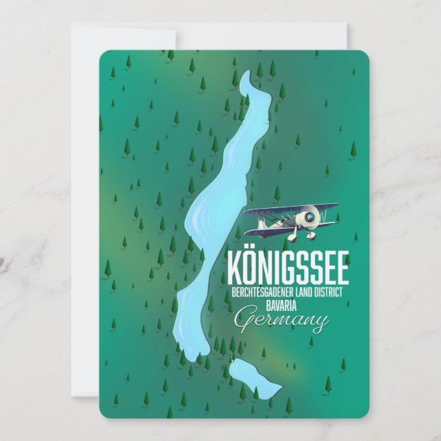 Königssee Berchtesgadener Tyskland (Framsida)