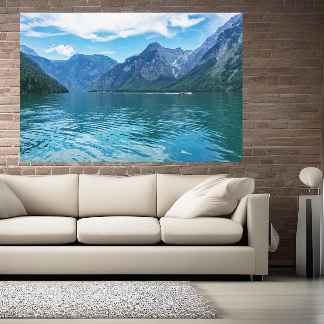 Königssee i Bayern, Berchtesgaden Canvastryck (Skapare uppladdad)
