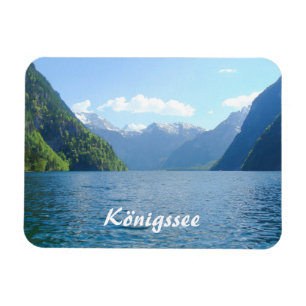 Königssee sjö i Tysklandet, Bayern Magnet