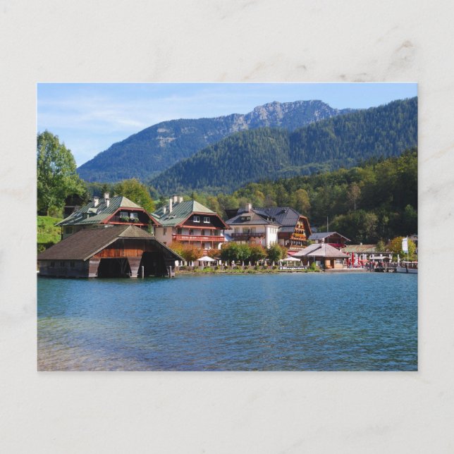 Königssee-vykort Vykort (Framsida)