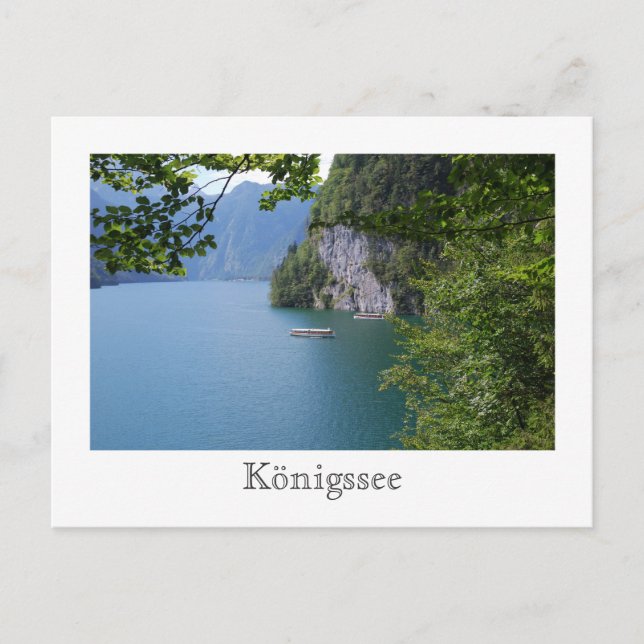 Königssee-vykort Vykort (Framsida)
