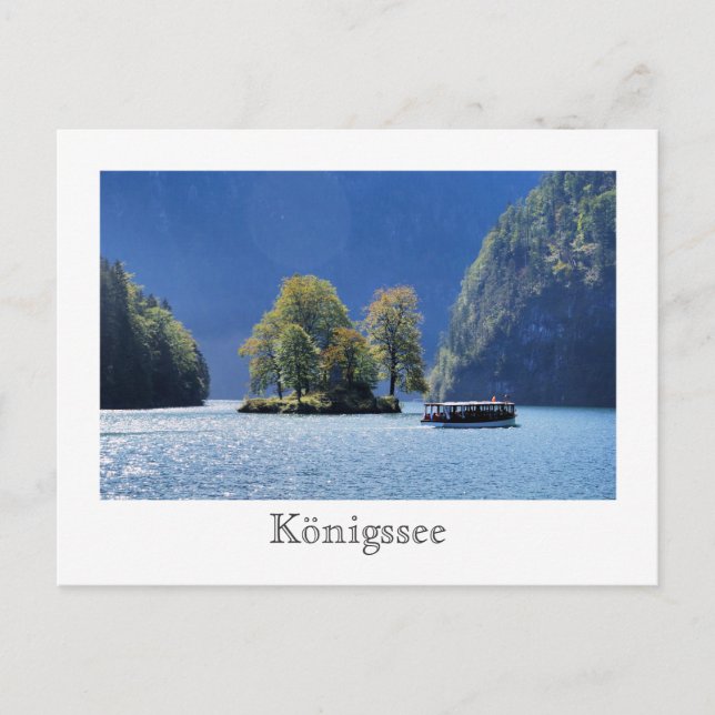 Königssee-vykort Vykort (Framsida)