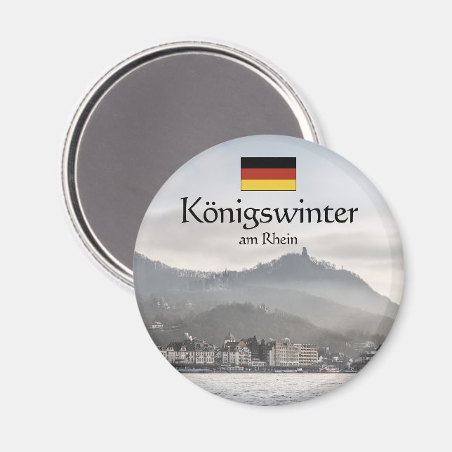 Königsvinteram Rhein Magnet (Front/Back)