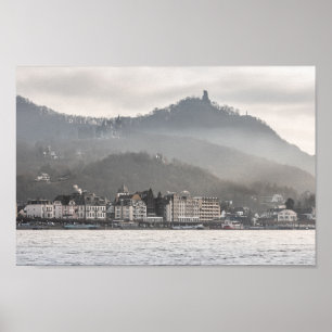 Königsvinteram Rhein Poster