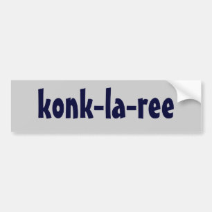 konk-la-ree bildekal