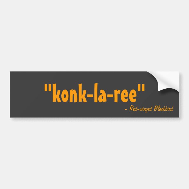 konk-la-ree bildekal (Framsidan)