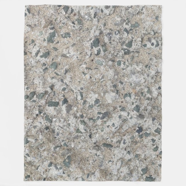 Konkreta bakgrunder fleecefilt (Framsidan)