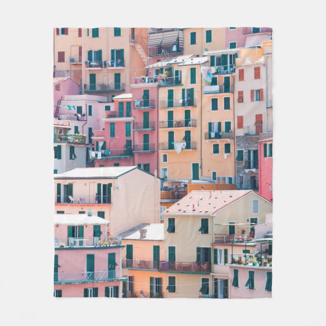 KONKRETA HUSHÅLLENS ARKITEKTURELLA FOTOGRAFI FLEECEFILT (Framsidan)