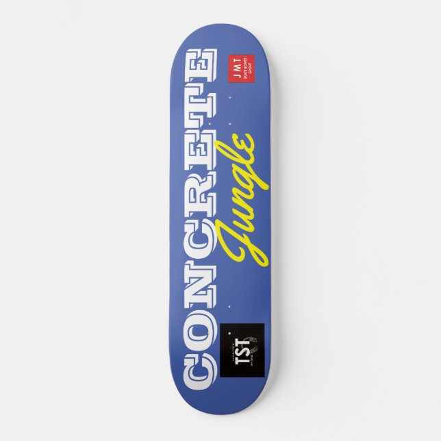 KONKRETA JUNGLE SKATEBOARDS/JMT SKATEBOARDS (Framsida)
