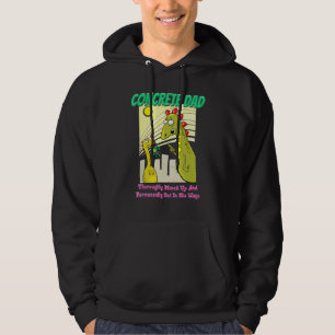 Konkreta Pappa ordentligt blandad med den funktion Hoodie