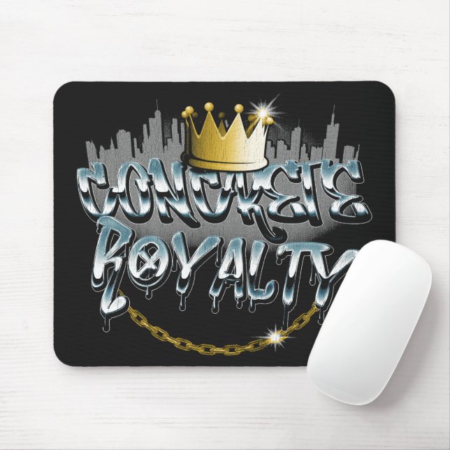 Konkreta royalty - Urban Streetwear Design Musmatta (Med mus)