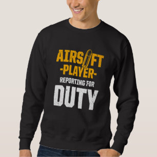 Konkurrens om idrott i Airsoft Player Team Lång Ärmad Tröja