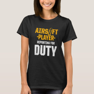 Konkurrens om idrott i Airsoft Player Team T Shirt