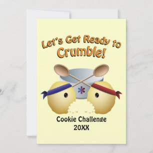 Konkurrens på området Cookie Baking Inbjudningar