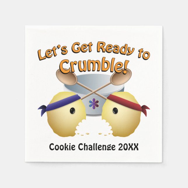 Konkurrens på området Cookie Baking Pappersservett (Framsidan)