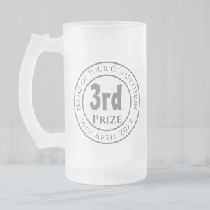 Konkurrens - pris för troféer frostat ölglas
