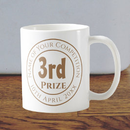 Konkurrens - pris för troféer kaffemugg
