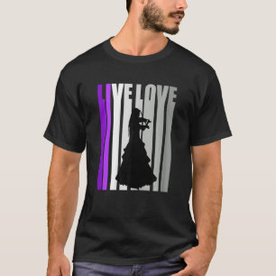 Konkurrenskraft för tävling mellan Retro Kärlek Vi T Shirt