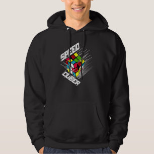 Konkurrenskraftig Pusselkub Hastighet Cuber Hobby  Hoodie