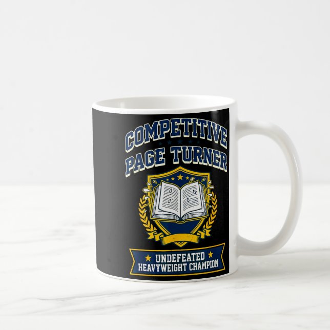 Konkurrenskraftig sidorändare läsning är favorit s kaffemugg (Höger)