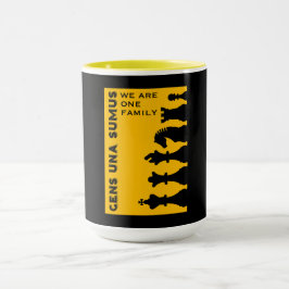 Konkurrenskraftiga schackspelare mugg