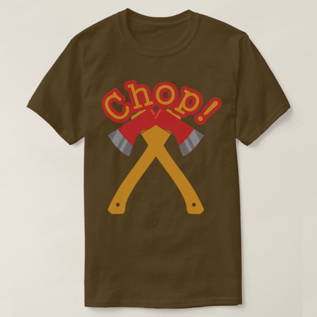 Konkurrensmål för Hatchet ax throw-verktyg T Shirt (Design framsida)