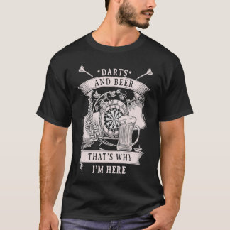 Konkurrenspil Darting Dart Player Dart Board O T Shirt