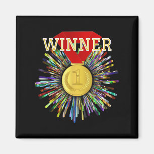 Konkurrensutdelningen Winner Guld Medal #1 Magnet