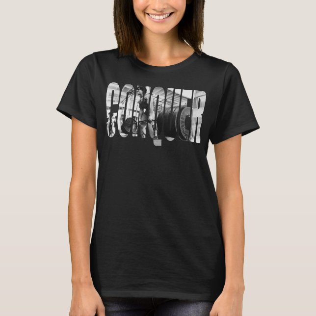 KONKURRERA, Dold, Workout Motivative T Shirt (Framsida)