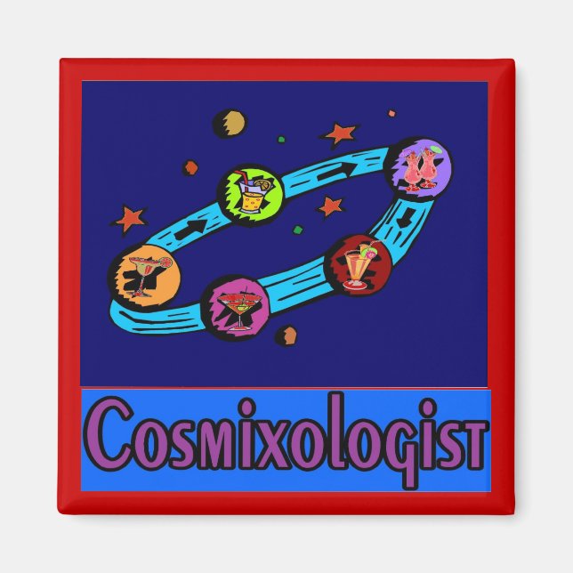 Konmixolog från rymden magnet (Framsidan)