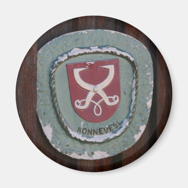 Konnevesi Door Plate magnet (Framsidan)