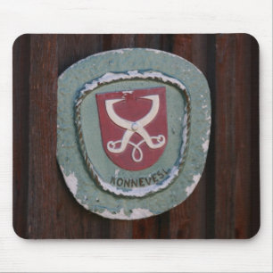 Konnevesi Door Plate mousepad Musmatta