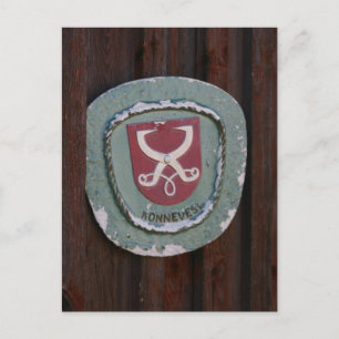 Konnevesi Door Plate-vykort Vykort