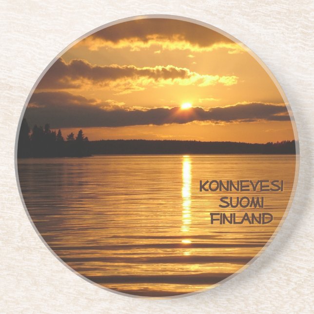 Konnevesi Sunset underlägg (Framsidan)