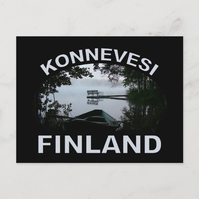 Konnevesi-vykort Vykort (Framsida)