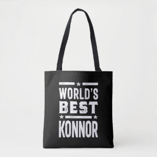 Konnor Personlig Namn Birthday Tygkasse