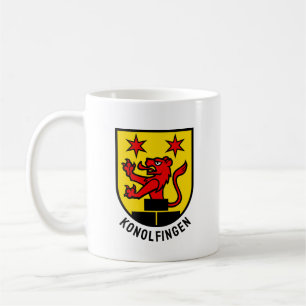 Konolfingens vapensköld, Schweiz Kaffemugg