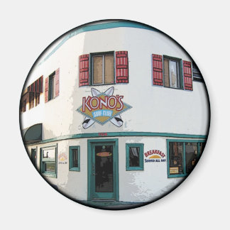 Konos kafé Pacific Beach magnet