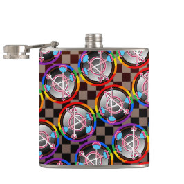 Köns Anarki Symbol, Emblem på mörkt schackbräde Fickplunta