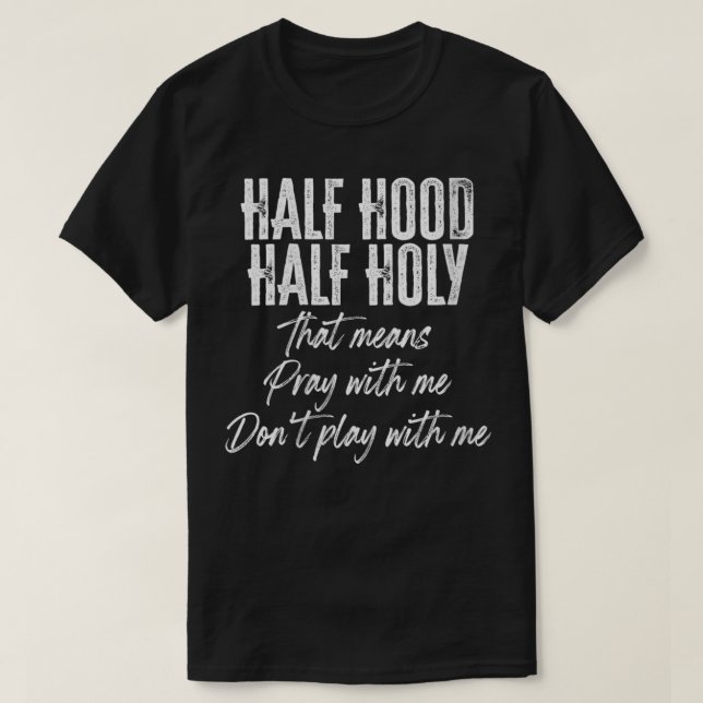 Köns halvHuvas halvHeliga rocka medan jag inte spe T Shirt (Design framsida)