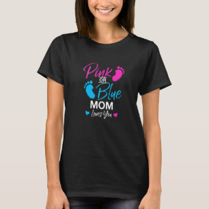 Köns Upptäck Mom Bebis Dusch Mamma Graviditet Medd T Shirt