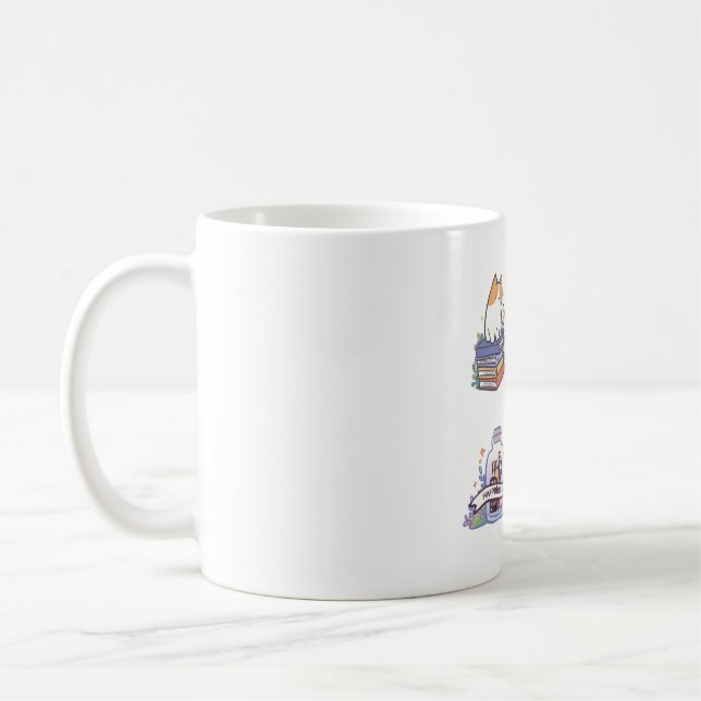 Konsartiklar, magiska kaffemugg (Vänster)