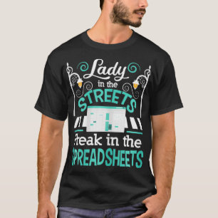 Könsbaserad Freak i kalkylblad T Shirt