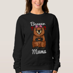 Könsbeaver Finger Heart Beaver Animo med T Shirt
