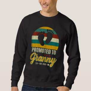 Könsbefordrad granny 2022 Vintage 1:a gången Mothe Lång Ärmad Tröja