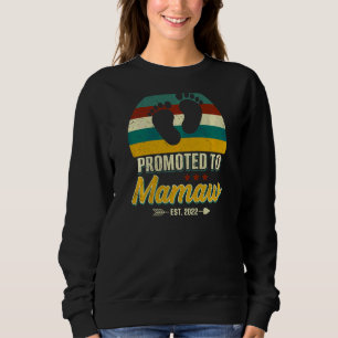 Könsbefordrade mamaw 2022 Vintage 1:a gången Mor T Shirt