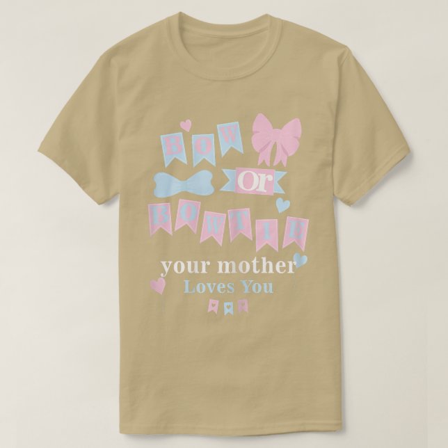 Könsben eller kupor Dold Tida din Mor Kärlek du Ge T Shirt (Design framsida)