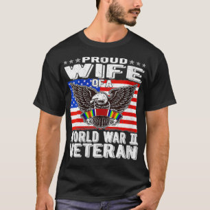 Könsberömd hustru till en Världskrig 2-veteranpatr T Shirt