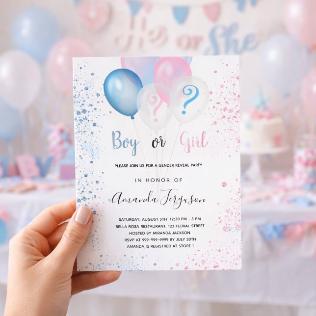 Könsbestämmande baby shower för blivande mamma gli (Skapare uppladdad)