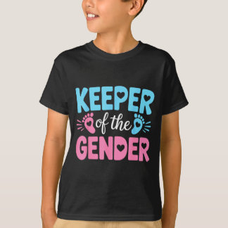 Könsbestämmande Bebis Bebis Annonsering Förvarare T Shirt
